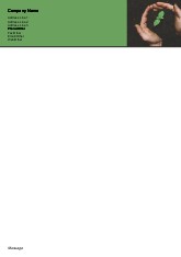 Thinking Green A4 Letterhead
