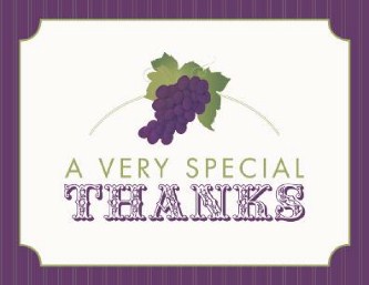 Eat, Drink and Be Married Wedding Thank You Cards