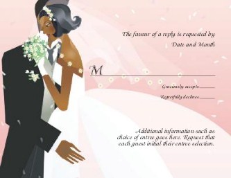 Forever's Embrace Reply Cards