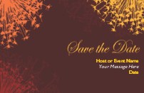 Wildflower Fall Save the Date Magnets