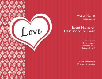 Funky Fleur de Love Hen Night Invitations