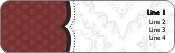 Glorious Christmas Blessings Return Address Labels