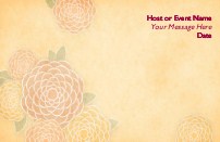 Blushing Blossoms Save the Date Cards