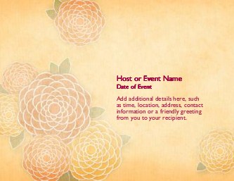 Blushing Blossoms Large Save the Date Magnets