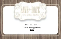 Boot Scootin' Hoedown Save the Date Magnets