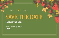 Boho Bloom Save the Date Magnets