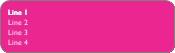 Name in Neon Return Address Labels