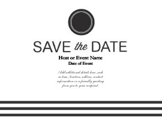 Straight to the Altar Large Save the Date Magnets
