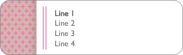 Kaleidoscope Return Address Labels