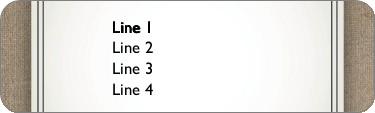 Naturally Sleek Return Address Labels