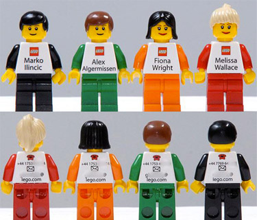 LEGO People Business Card LEGO People Business Card
