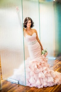 A Pink Wedding Dress