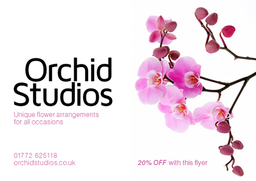 Orchid Studios Flyer