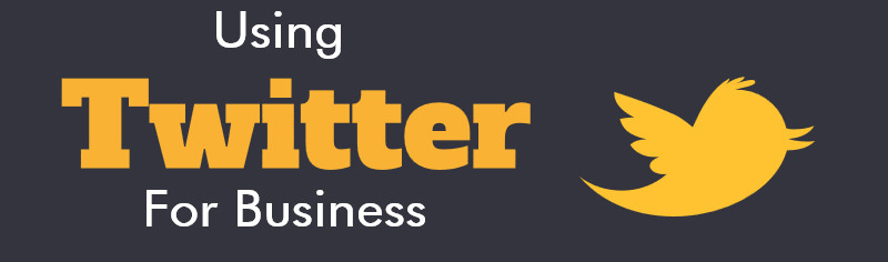 using twitter for business