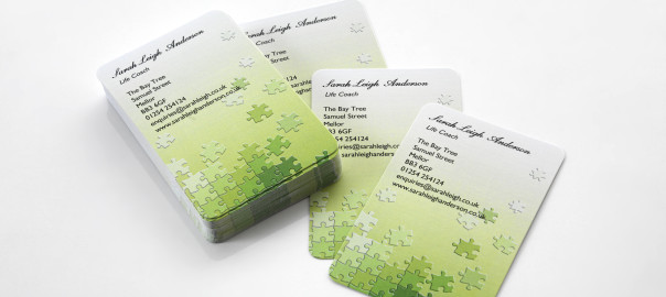 recycled business cards